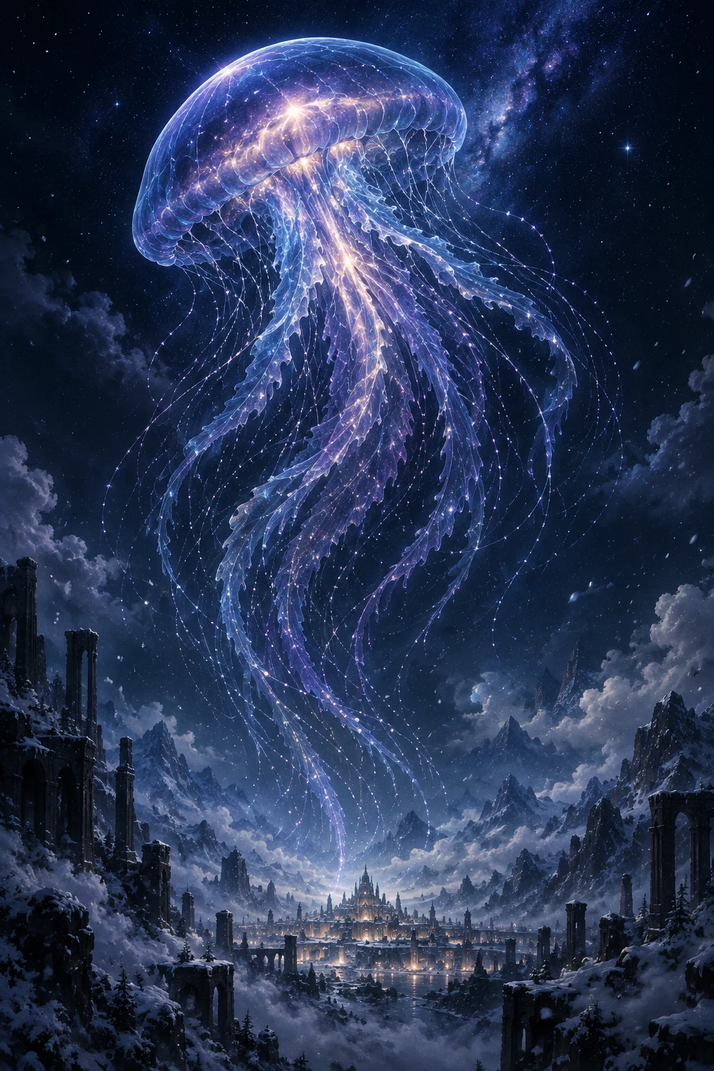 도시 위의 하늘