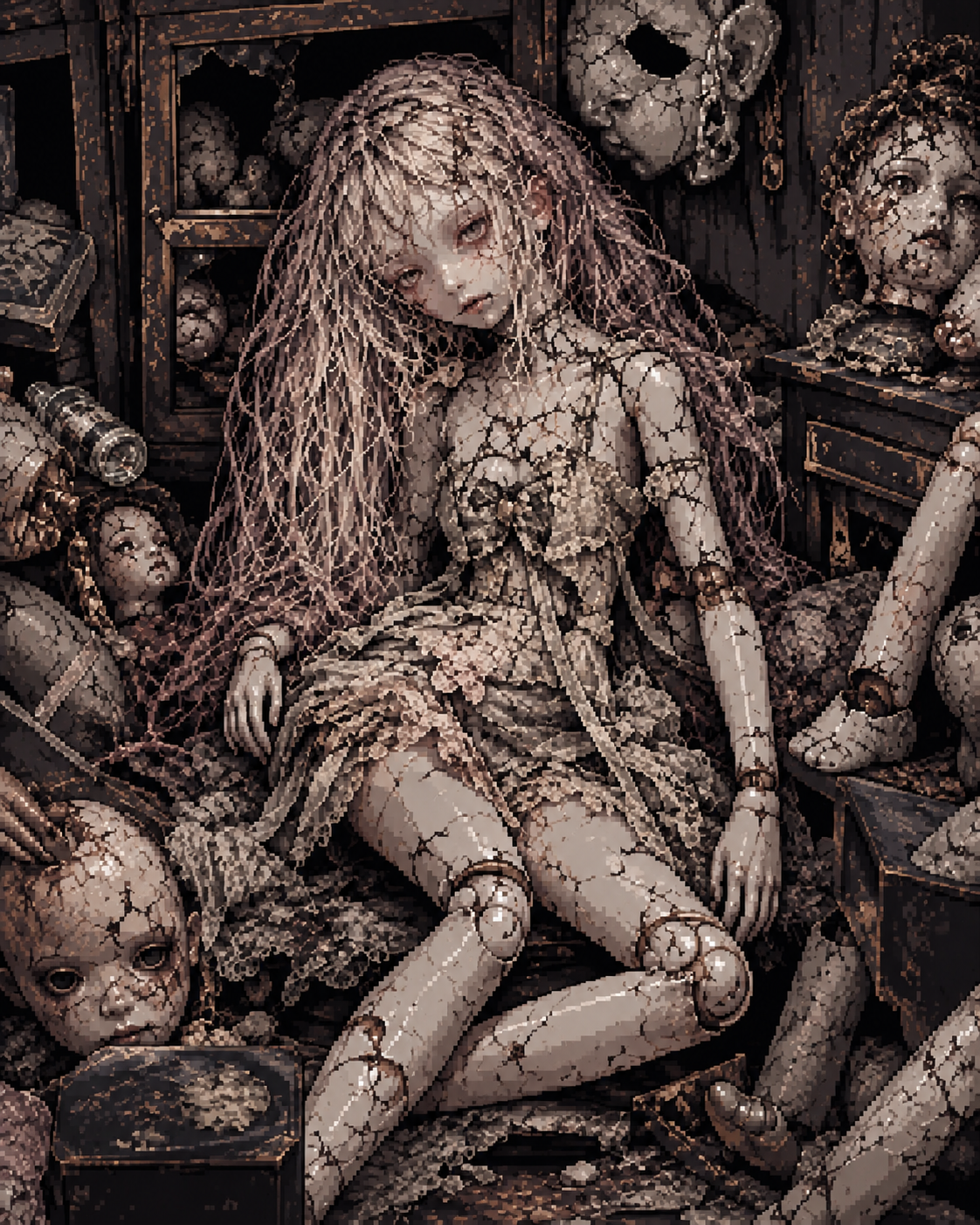 레테 · 인형들 곁에서