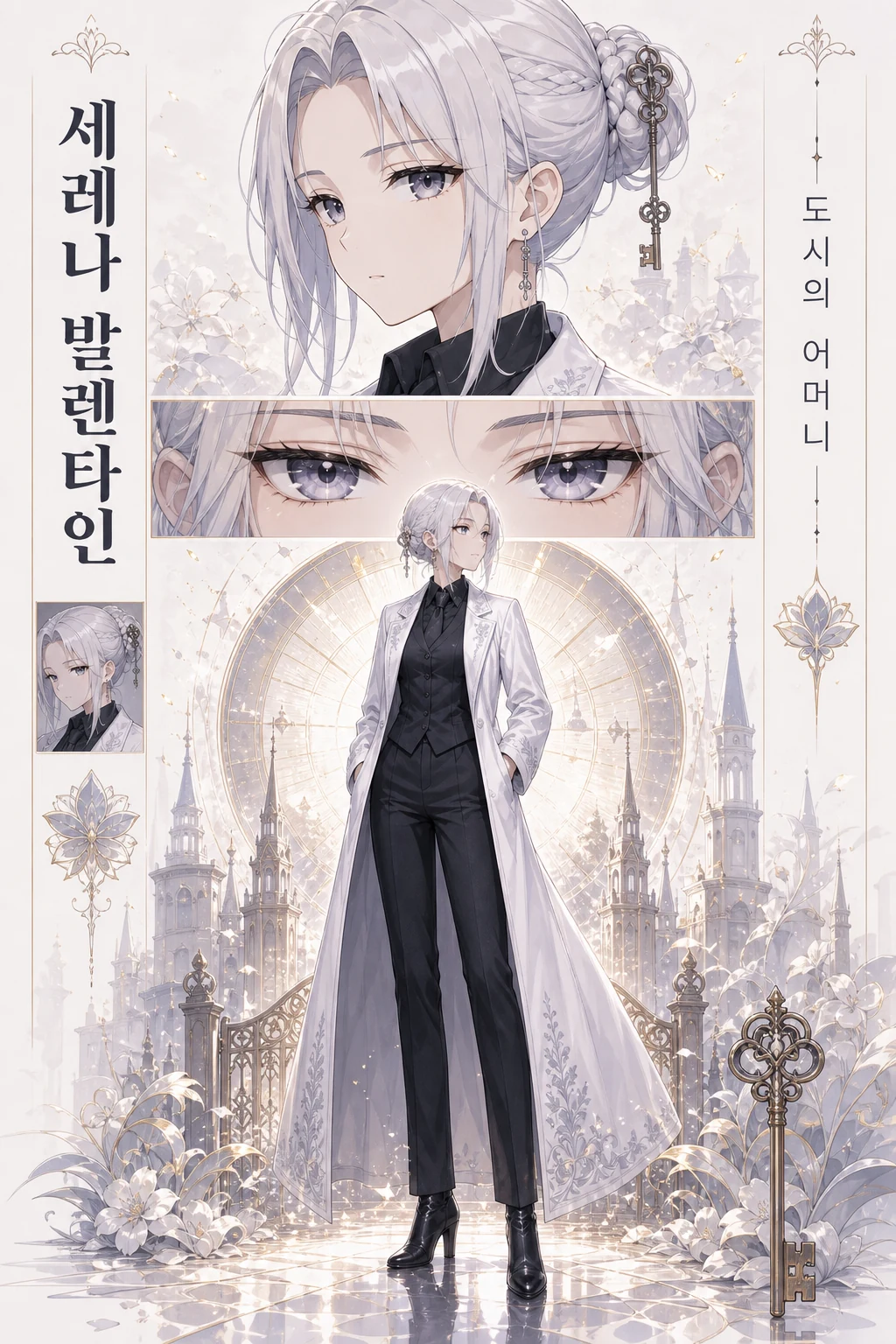 세레나 · 빛에 둘러싸인 모습