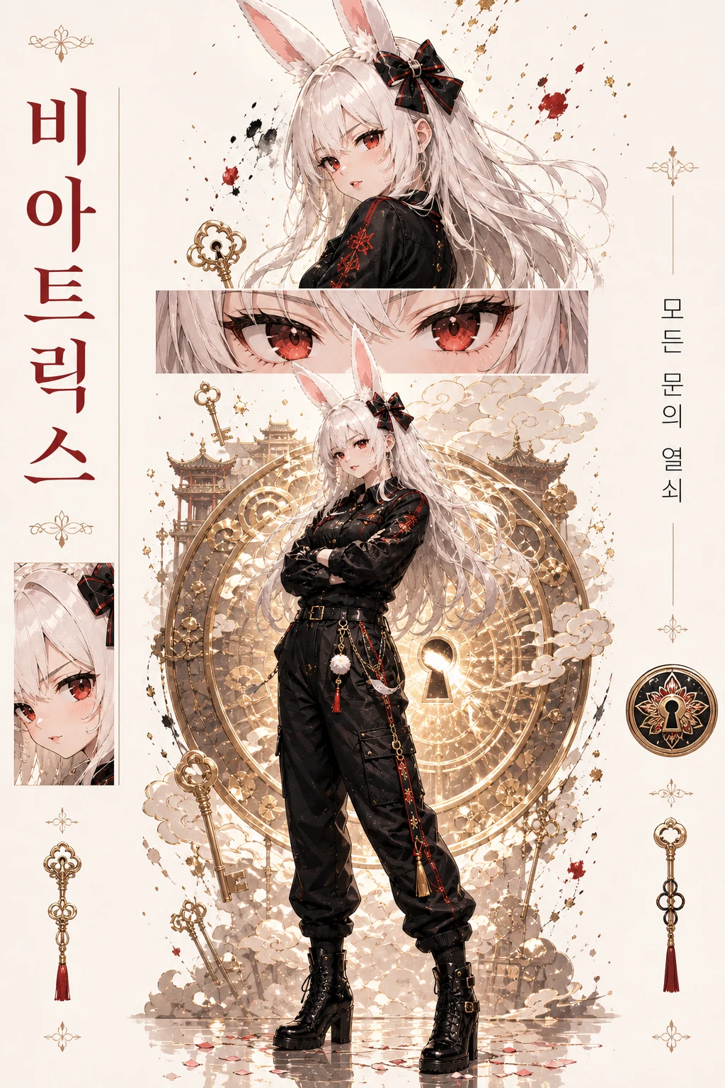 비아 · 빛을 마주한 모습