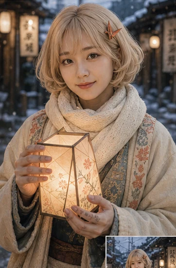 오리 하나 · 실사 화보