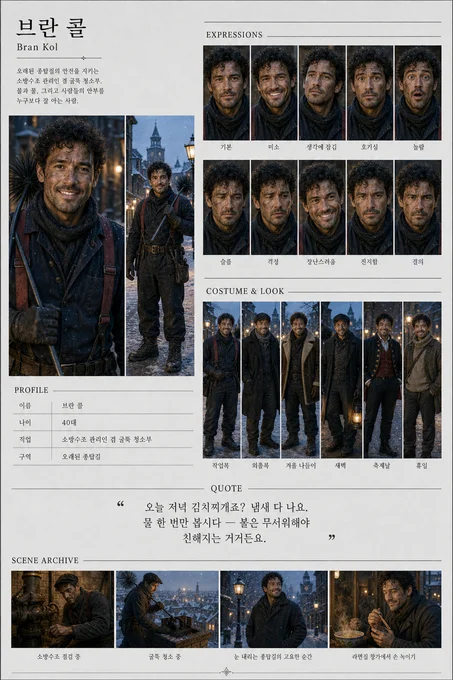 브란 콜 · 초상 모음