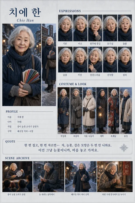 치에 한 · 초상 모음
