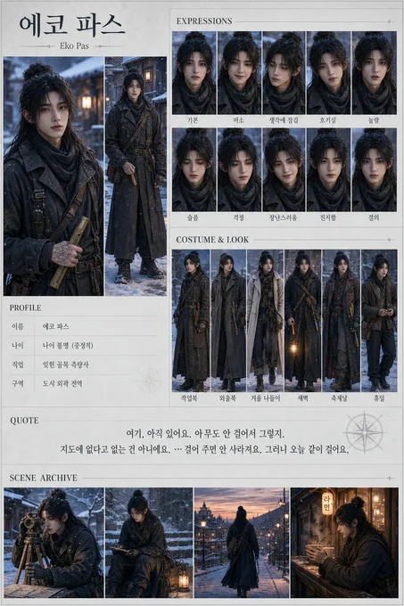 에코 파스 · 초상 모음