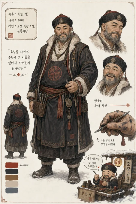 한조 벨 · 캐릭터 일러스트