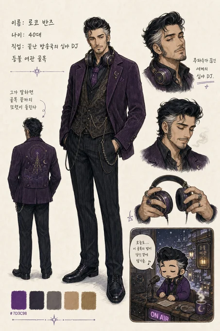 로코 반즈 · 캐릭터 일러스트