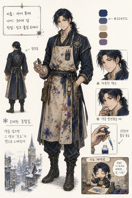 사이 무레 · 캐릭터 일러스트