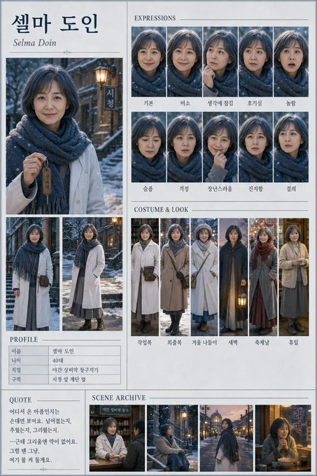 셀마 도인 · 초상 모음