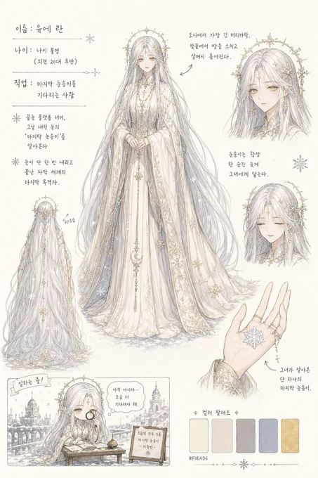 유에 란 · 캐릭터 일러스트
