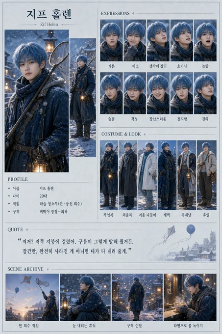 지프 홀렌 · 초상 모음